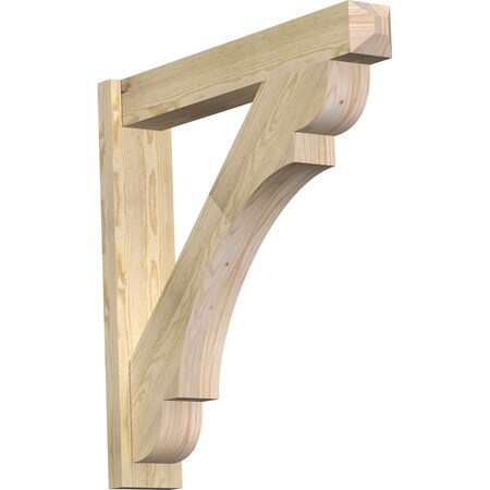 Olympic Craftsman Rough Sawn Outlooker, Douglas Fir, 6W X 34D X 34H